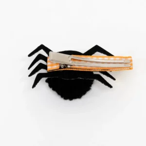 Halloween Pompom Hair Clips (x 4)