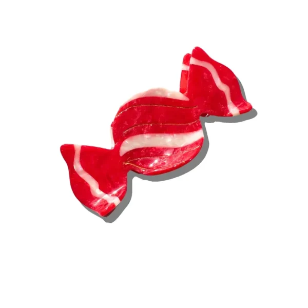 Hand-Painted Bonbon Claw Hair Clip - Two Colors