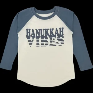 Hanukkah Vibes Raglan Tee / Baby & Kids