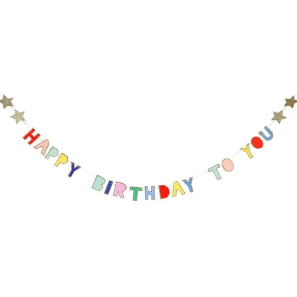 Happy Birthday To You Mini Garland