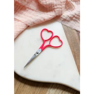 Heart Embroidery Scissors (several colors)