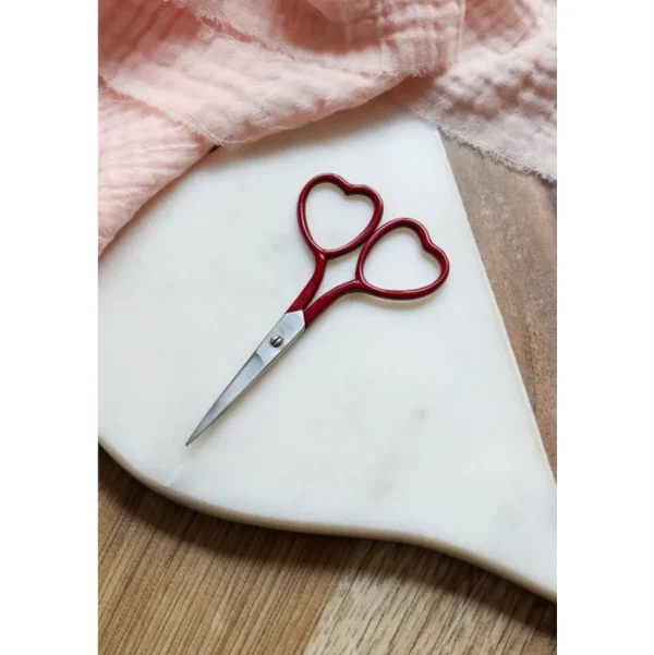 Heart Embroidery Scissors (several colors)