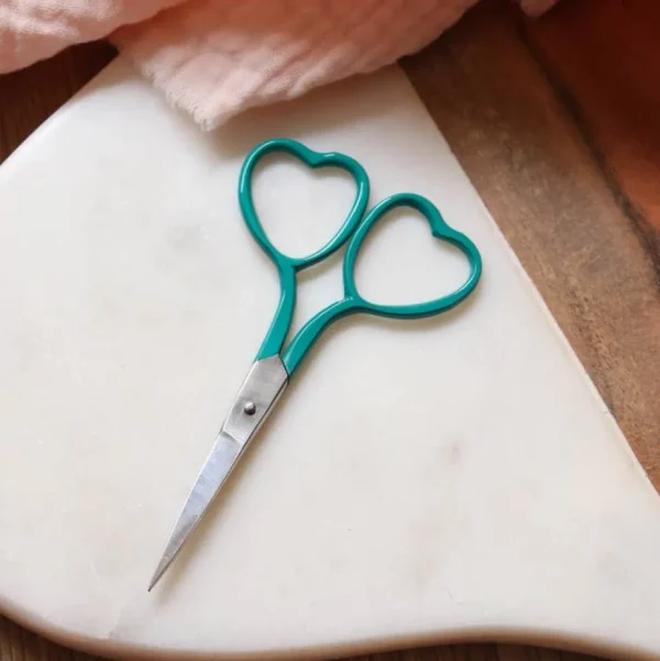 Heart Embroidery Scissors (several colors)