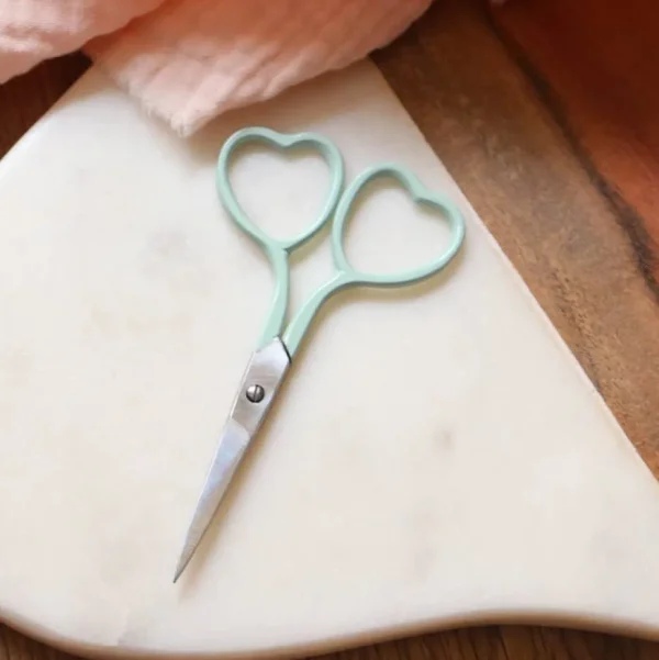 Heart Embroidery Scissors (several colors)