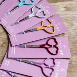 Heart Embroidery Scissors (several colors)