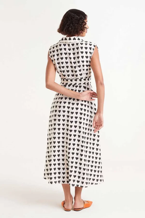 Heart Print Dress