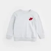 Heart to Heart Heather Grey Fleece Sweatshirt