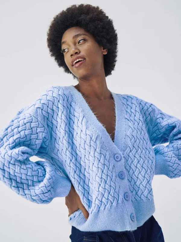 Heavenly Cardigan - Blue
