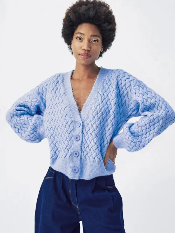 Heavenly Cardigan - Blue
