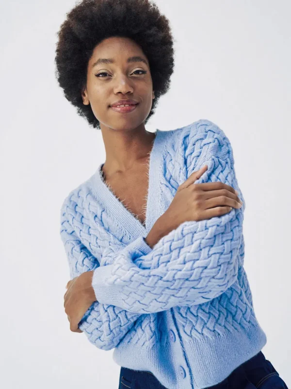Heavenly Cardigan - Blue