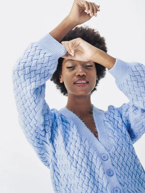 Heavenly Cardigan - Blue