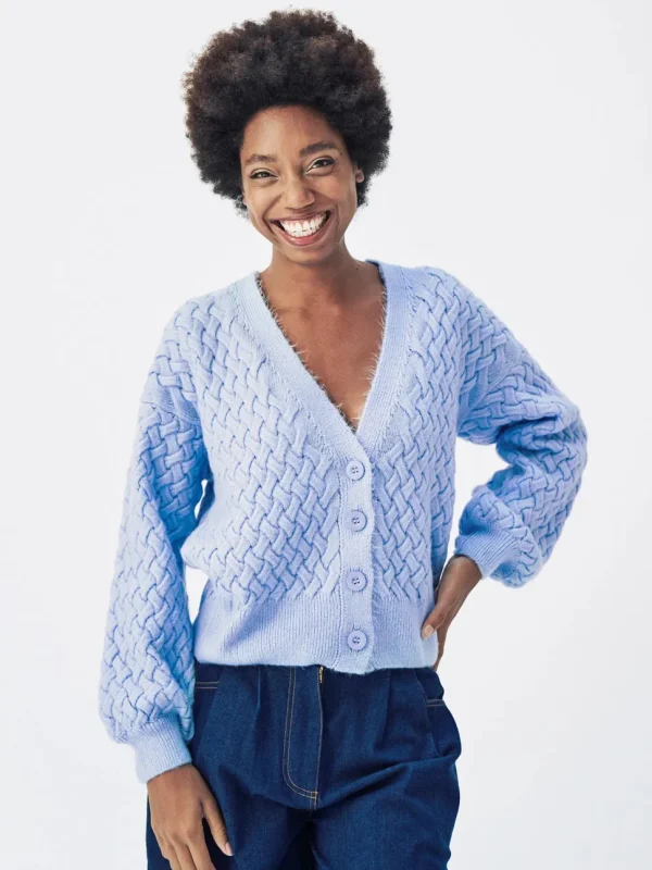 Heavenly Cardigan - Blue