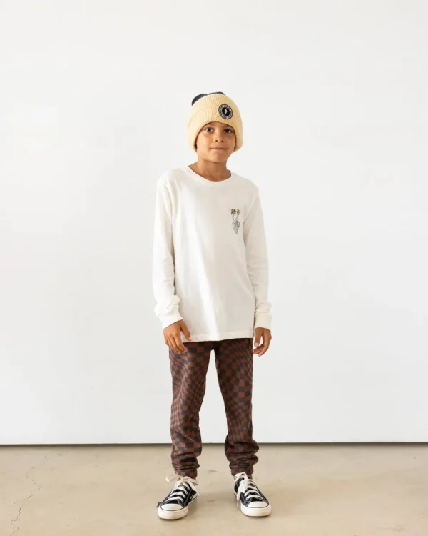 High Voltage Beanie - Sand/Faded Black