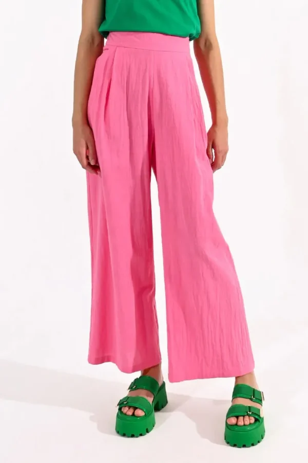 High Waist Pants - Pink