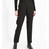 High Waist Trousers - Black