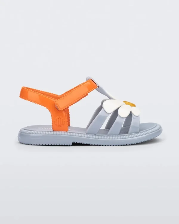 Hip Bloomy Sandal - Blue/Orange