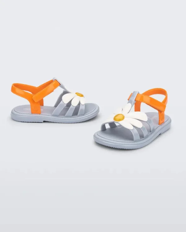 Hip Bloomy Sandal - Blue/Orange