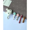 Honey Bunny Hair Clip Set (set of five)
