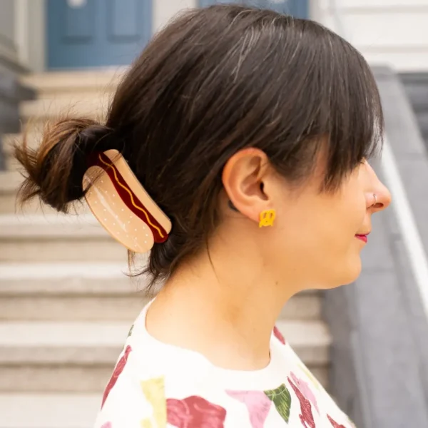 Hot Dog Hair Claw