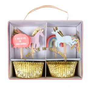 I Believe In Unicorns Cupcake Kit