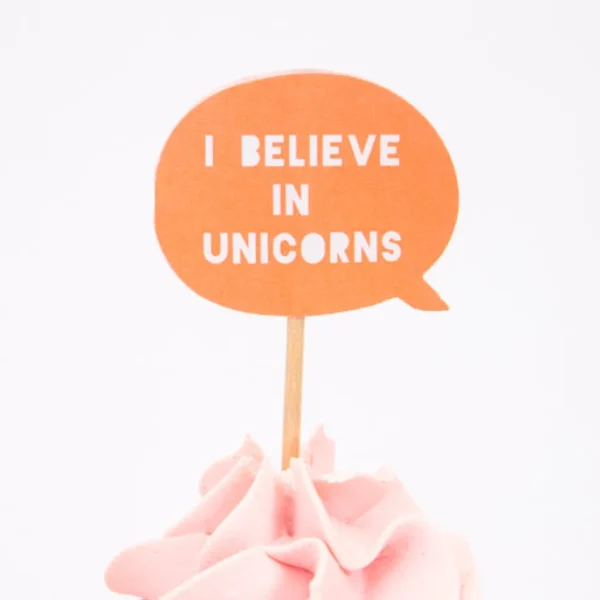 I Believe In Unicorns Cupcake Kit