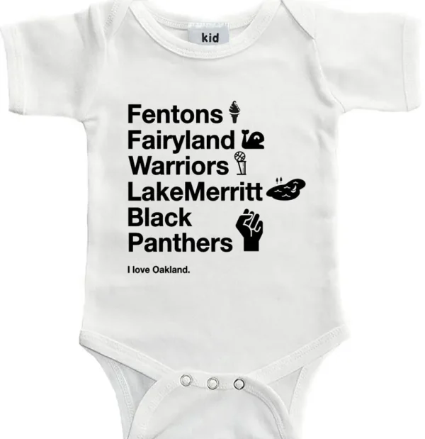 I Love Oakland Onesie