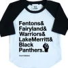 I Love Oakland Raglan Tee - Adult