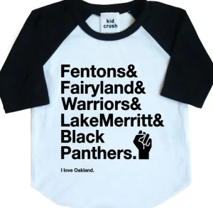I Love Oakland Raglan Tee - Adult