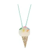 Ice Cream Pompom Necklace