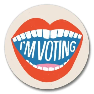 I'm VOTING Buttons