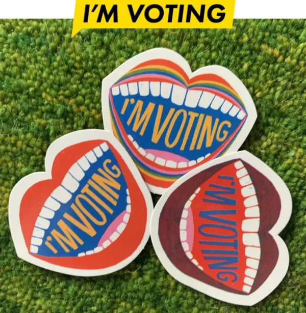 I'm VOTING Stickers