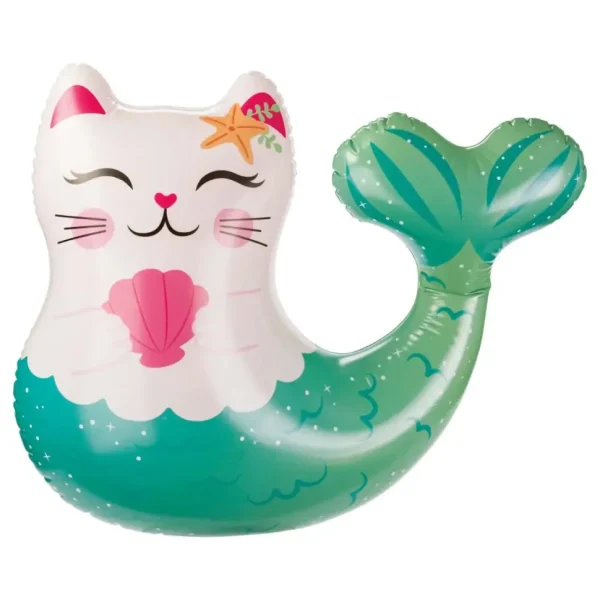 Inflatable Mer Kitty Water Floatie