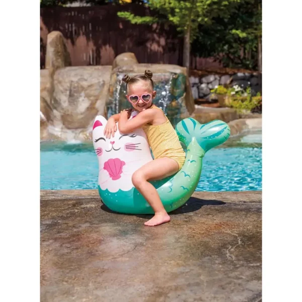 Inflatable Mer Kitty Water Floatie