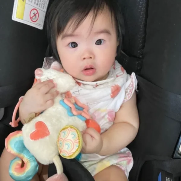 Itzy Friends Link & Love™ Activity Plush with Teether Toy - Unicorn