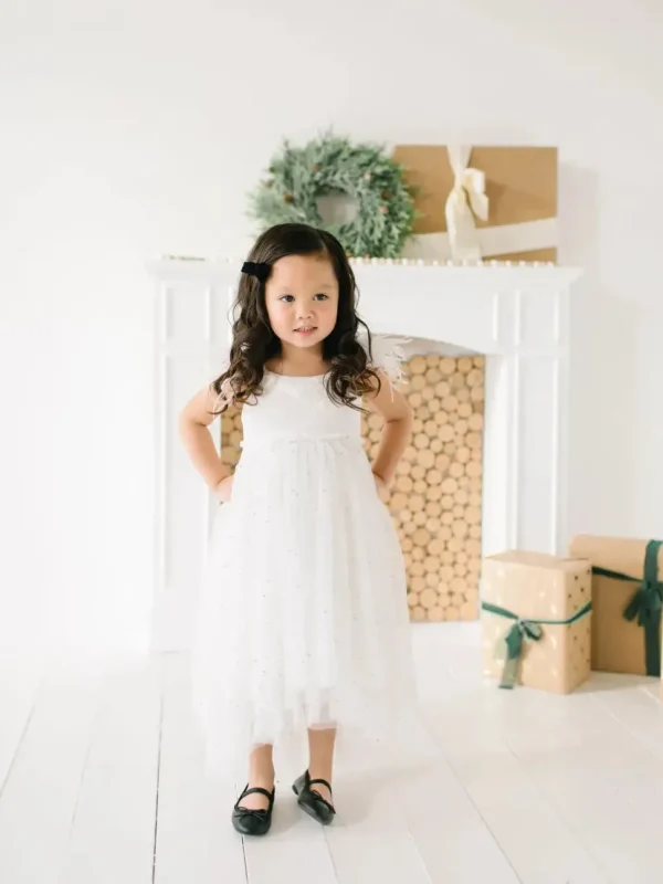 Jolie Dress in Fresh Snow