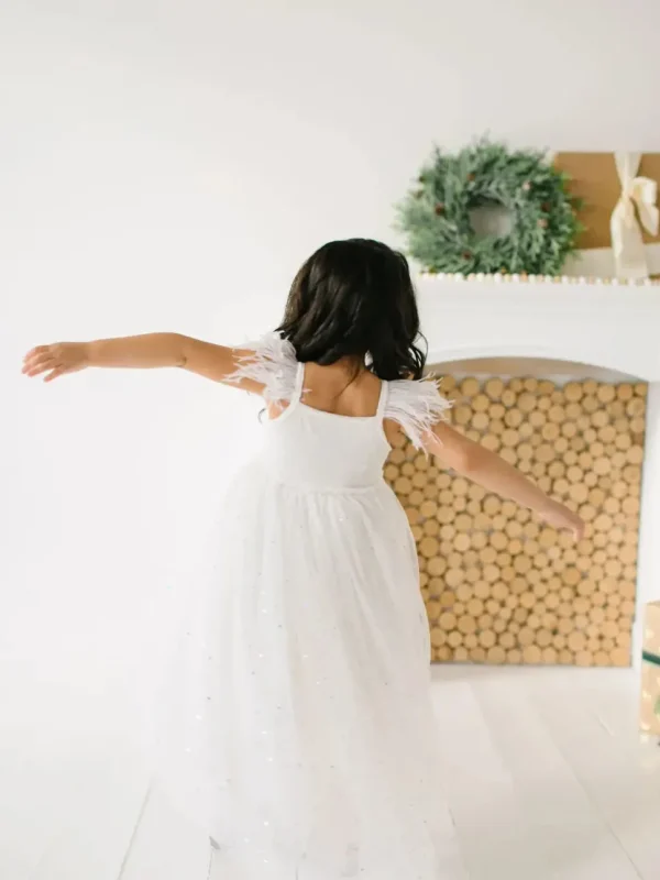 Jolie Dress in Fresh Snow