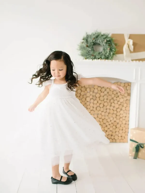 Jolie Dress in Fresh Snow