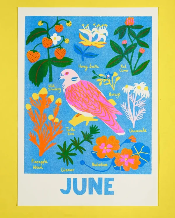 June Forage Print