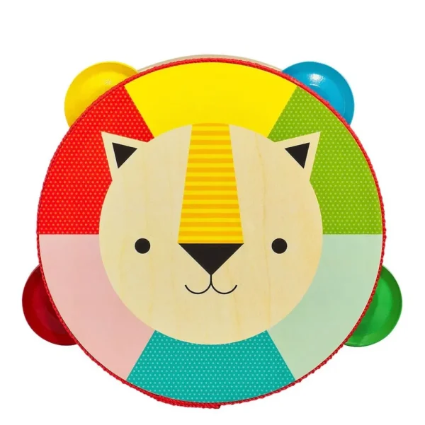 Kaleidscope Lion Tambourine