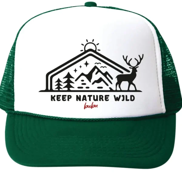 Keep Nature Wild Trucker Hat