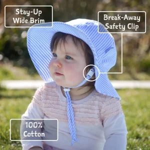 Kids Cotton Floppy Hats | Cherries