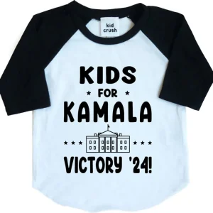 Kids for Kamala Raglan Tee - Kids
