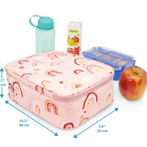 Kids Lunch Bag | Pink Rainbow