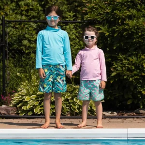 Kids UV Rashguard Top | Lagoon
