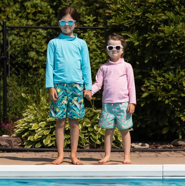 Kids UV Rashguard Top | Lagoon