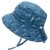 Kids Water Repellent Bucket Hats | Shark