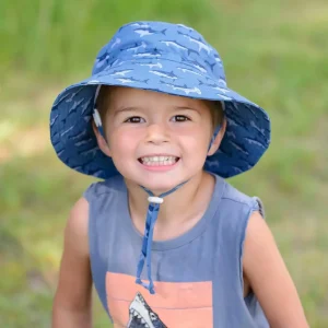 Kids Water Repellent Bucket Hats | Shark