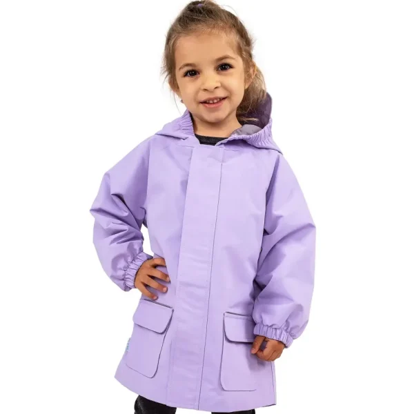 Kids Waterproof Shell Jacket - Lavender