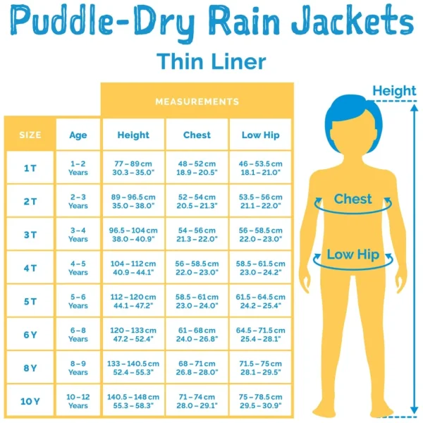 Kids Waterproof Shell Jacket - Lavender