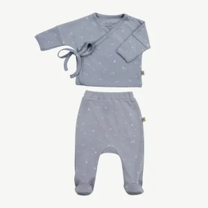 Kimono Top + Pants Set - Mushroom Tradewinds